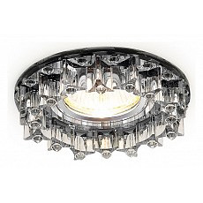 Встраиваемый светильник ambrella light crystal k370 k370 bk